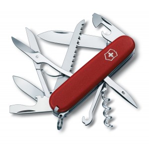 Охотничий нож Victorinox Huntsman 3.3713 красный матовый нейлон