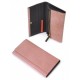Причудливый кожаный женский кошелек Podium 3105-Pink
