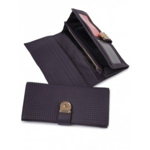 Женский деловой кошелек из натуральной кожи Podium 5401-violet