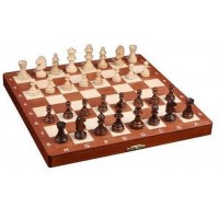 Шахматы 2038 магнитные Intarsie коричневые