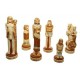 Шахматы 3157 Egipt Intarsia, коричневые, камень
