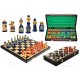 Деревянные шахматы 3137 Матрешки, коричневые