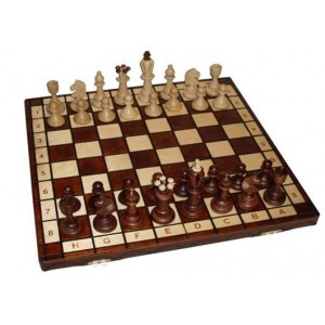 Деревянные шахматы 2062 Ace, коричневые