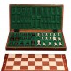 Деревянные шахматы 2055 турнирные №5, махагон