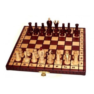 Деревянные шахматы 2020 Royal-30, махагон