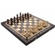 Деревянные шахматы + нарды 3179 большие, коричневые