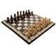 Деревянные шахматы 3178 Intarsia туристические, коричневые