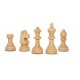Деревянные шахматы 3178 Intarsia туристические, коричневые