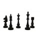 Деревянные шахматы 3150 Club, коричневые