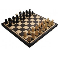 Деревянные шахматы 3111 Large Kings, коричневые