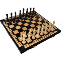 Деревянные шахматы 3109 Galant, коричневые
