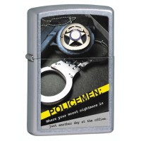 Бензиновая зажигалка Zippo 28279 Police Badge Handcuff