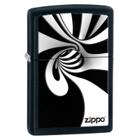 Бензиновая зажигалка Zippo 28297 Spiral Black &amp- White