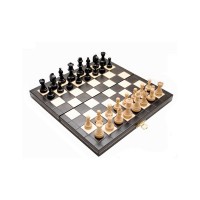 Шахматы магнитные малые махагон 22*11*4 см (арт. 2030)