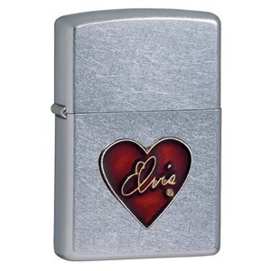 Бензиновая зажигалка Zippo 20242 Elvis Heart Emblem