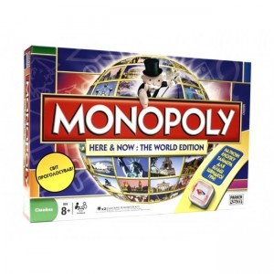 Настільна гра Монополія. Всесвітня (Monopoly Here & Now: The World Edition)