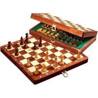 Шахматы De Luxe,  магнитные, клетка 30 мм арт. 2710