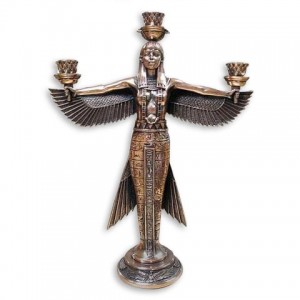Статуэтка подсвечник богиня Маат