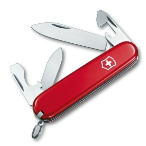 Классический швейцарский нож Victorinox Swiss Army Recruit 0.2503 красный