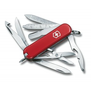 Швейцарский складной нож Victorinox Mini-CHAMP 0.6385 красный