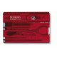 0.7100.T Набор кредитка Victorinox Swiss Card Rubi, красный