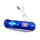 Карманный нож  Victorinox SwissLite Sapphire 0.6228.T2,прозрачный синий с фонариком