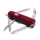 Карманный ножик брелок  Victorinox Midnite Manager  0.6366.T с фонариком, красный