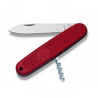 Раскладной швейцарский нож Victorinox 0.8720 со штопором красный