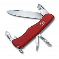 Складной нож Victorinox Picnicker 0.8853.W с волнистым лезвием, красный