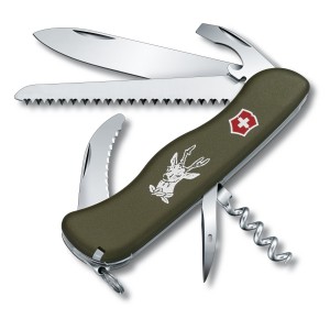 Швейцарский охотничий нож Victorinox Hunter  0.8873.4 оливковый