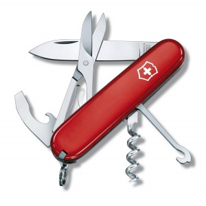 Швейцарский армейский нож Victorinox Swiss Army Compact 1.3405  красный