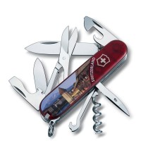 Нож для экспедиций Victorinox Swiss Army Climber 1.3703.TE1 красный