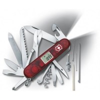 Швейцарский карманный нож Victorinox Expedition Lite1.7965.AVT полупрозрачный красный